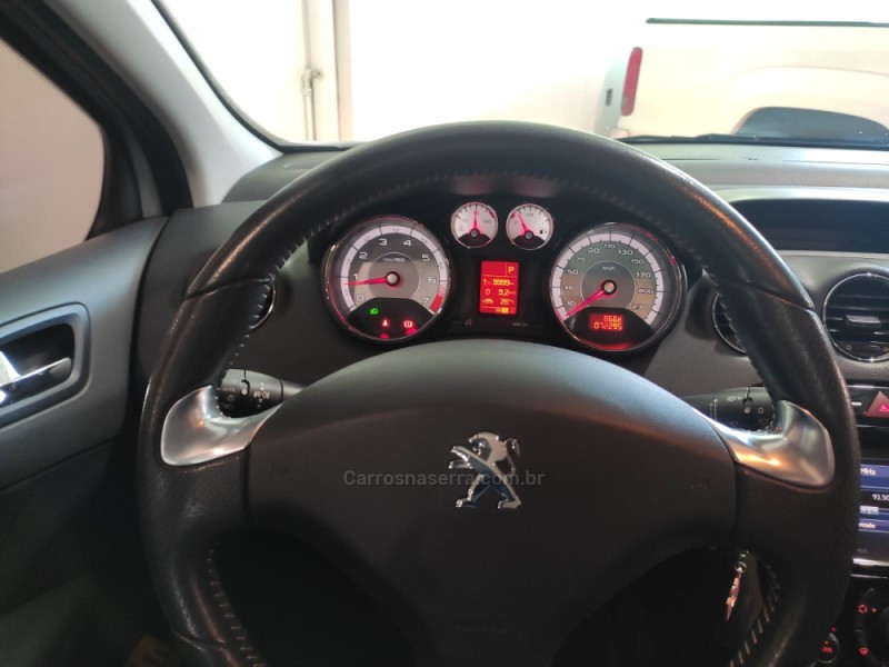 308 1.6 GRIFFE THP 16V GASOLINA 4P AUTOMÁTICO - 2016 - CAXIAS DO SUL