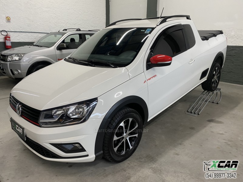 saveiro 1.6 pepper ce 8v flex 2p manual 2018 bento goncalves