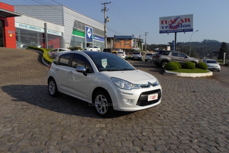 c3 1.5 exclusive 8v flex 4p manual 2016 flores da cunha