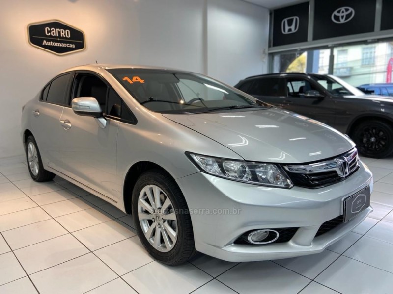 CIVIC 2.0 LXR 16V FLEX 4P AUTOMÁTICO - 2014 - CAXIAS DO SUL
