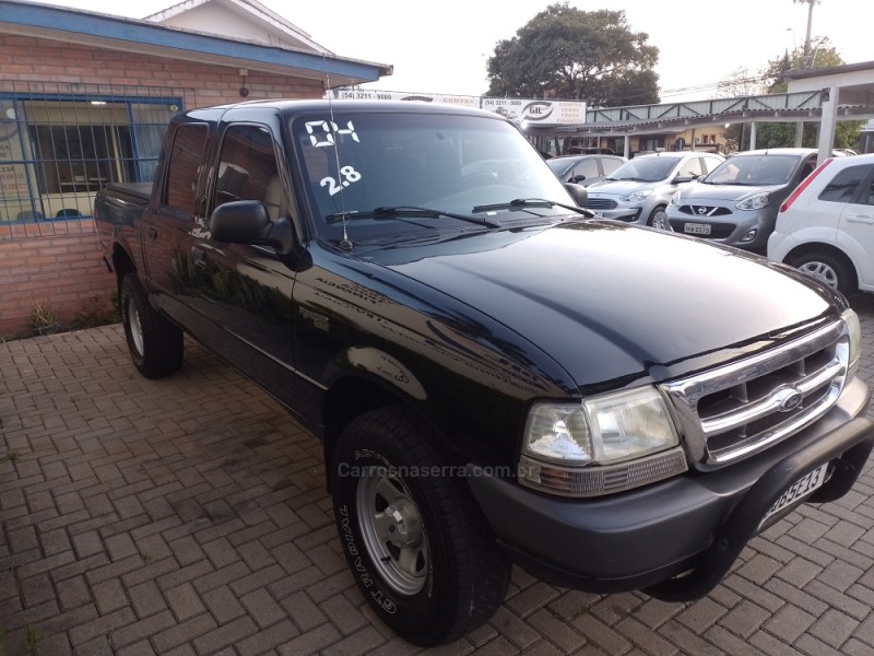 RANGER 2.8 XLS STORM 4X4 CD 8V TURBO INTERCOOLER DIESEL 4P MANUAL - 2004 - CAXIAS DO SUL