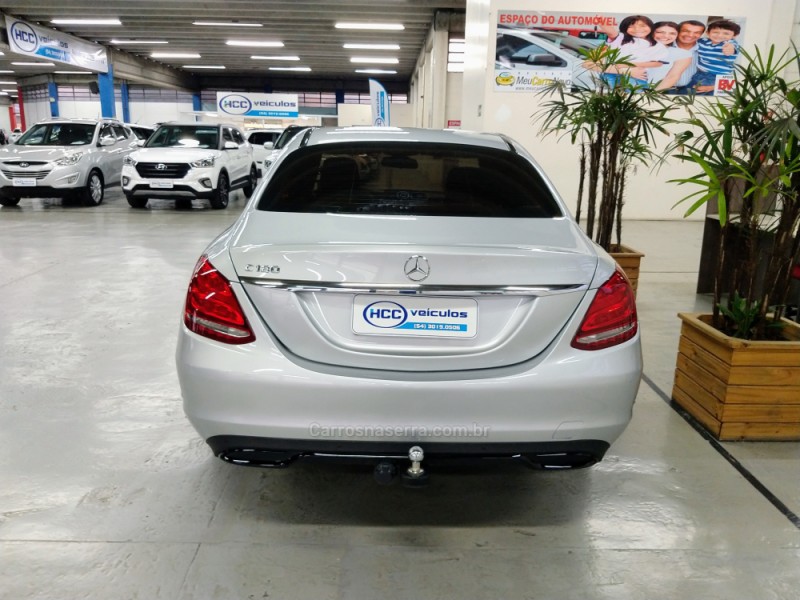 C 180 1.6 CGI AVANTGARDE 16V TURBO FLEX 4P AUTOMÁTICO - 2015 - CAXIAS DO SUL