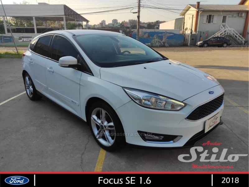 FOCUS 1.6 SE 16V FLEX 4P MANUAL - 2018 - BENTO GONçALVES