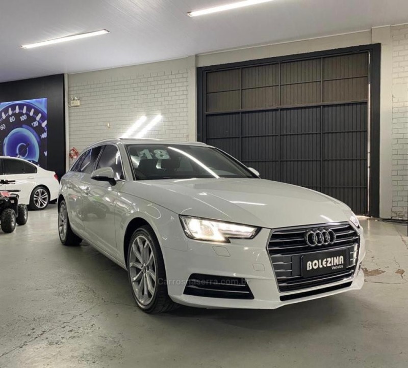 A4 2.0 TFSI GASOLINA AVANT AMBITION 4P QUATTRO S TRONIC - 2018 - ESTâNCIA VELHA