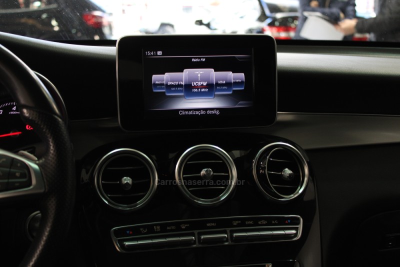 GLC 250 2.0 16V CGI GASOLINA SPORT 4MATIC 9G-TRONIC - 2018 - CAXIAS DO SUL