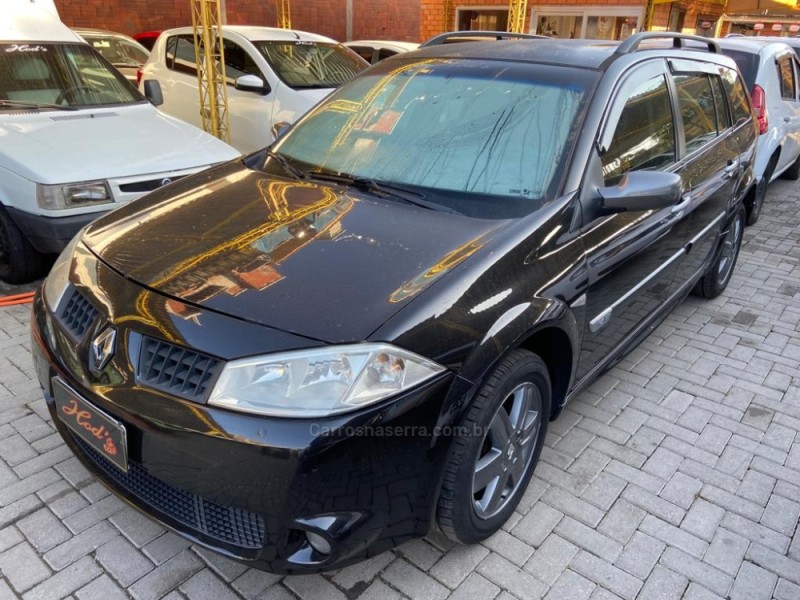 megane 1.6 expression grand tour 16v flex 4p manual 2010 canela