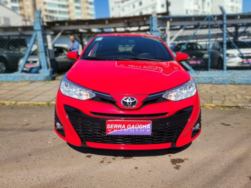 yaris 1.5 xs 16v flex 4p automatico 2019 bento goncalves