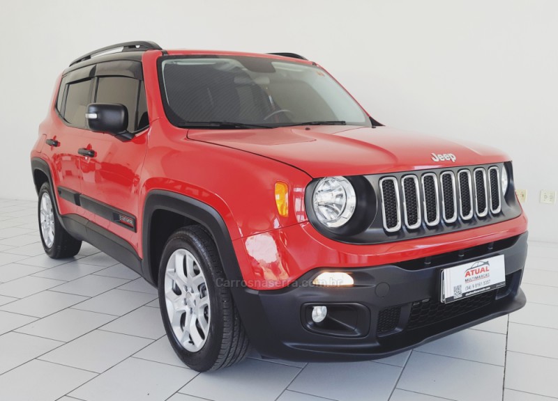 renegade 1.8 16v flex sport 4p manual 2018 garibaldi
