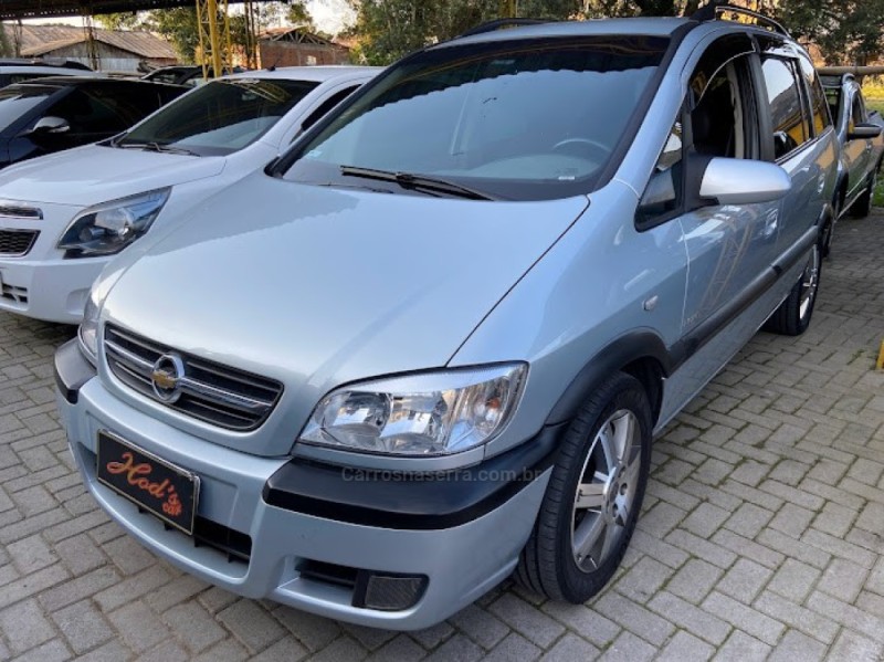 zafira 2.0 mpfi elite 8v flex 4p automatico 2010 canela
