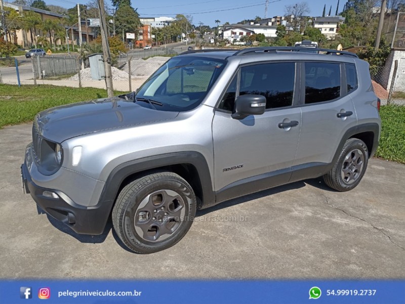 renegade 1.8 16v flex 4p automatico 2020 bento goncalves