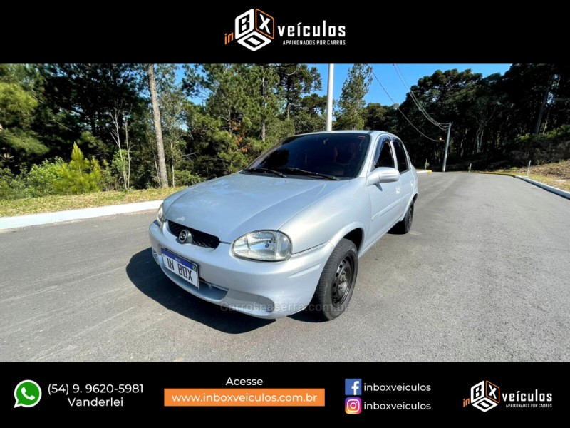 corsa 1.0 mpfi milenium ii sedan 8v gasolina 4p manual 2002 gramado