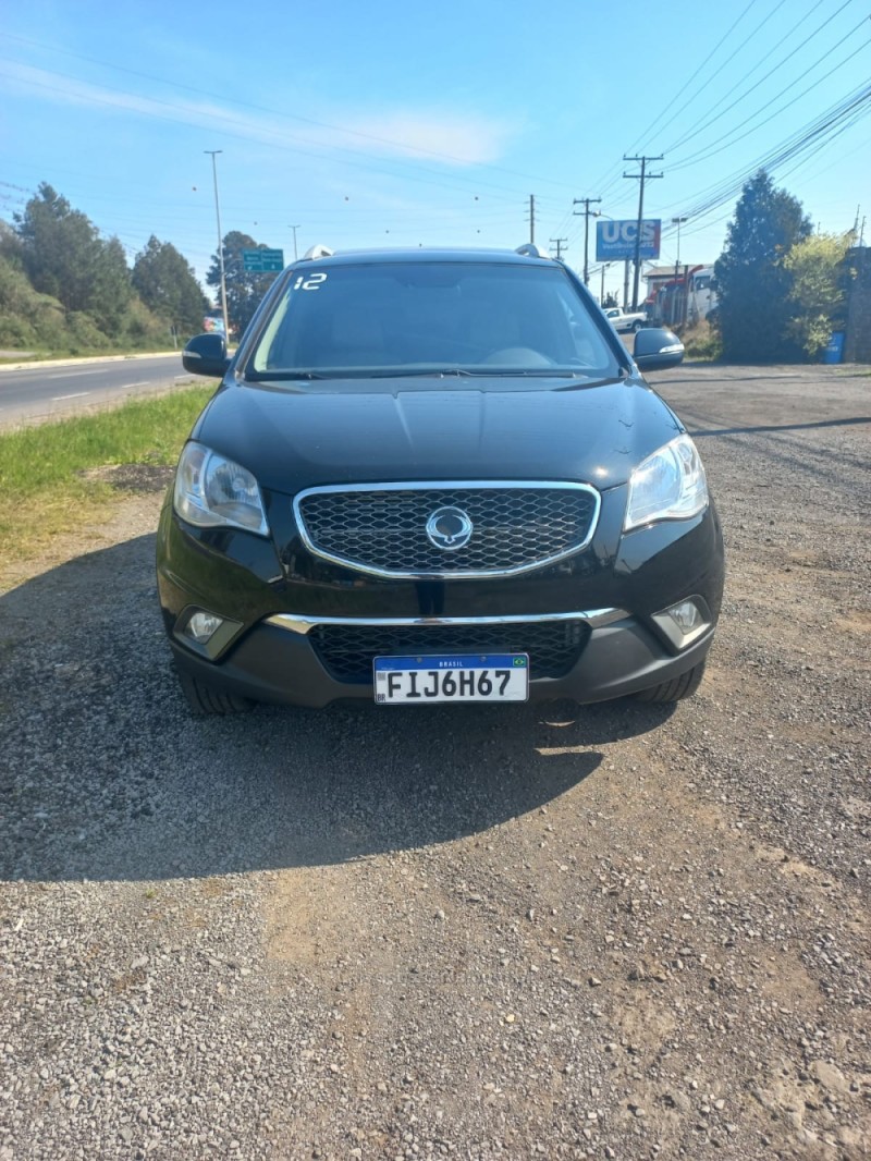 KORANDO 2.2 XDI220 DIESEL DLX 4WD AUTOMÁTICO - 2012 - FARROUPILHA