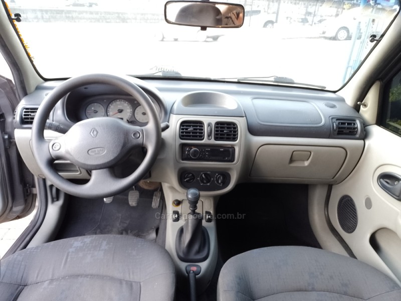 CLIO 1.0 AUTHENTIQUE 16V GASOLINA 4P MANUAL - 2004 - CAXIAS DO SUL
