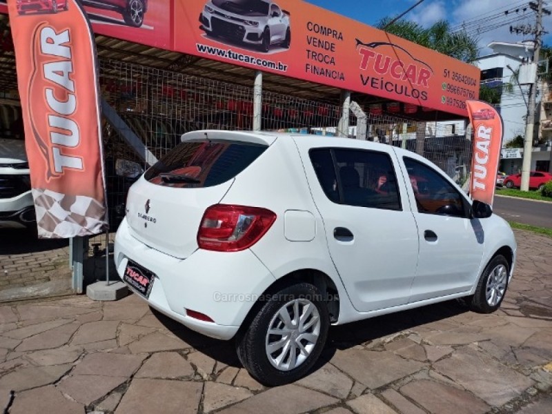 SANDERO 1.0 AUTHENTIQUE 12V FLEX 4P MANUAL - 2018 - DOIS IRMãOS