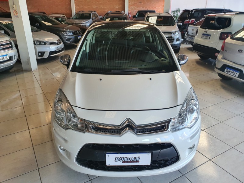 C3 1.6 EXCLUSIVE BVA 16V FLEX 4P AUTOMÁTICO - 2014 - FARROUPILHA