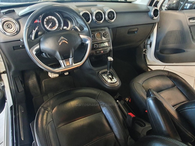 C3 1.6 EXCLUSIVE BVA 16V FLEX 4P AUTOMÁTICO - 2014 - FARROUPILHA