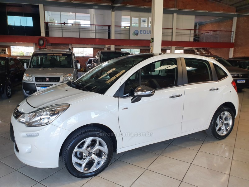 C3 1.6 EXCLUSIVE BVA 16V FLEX 4P AUTOMÁTICO - 2014 - FARROUPILHA