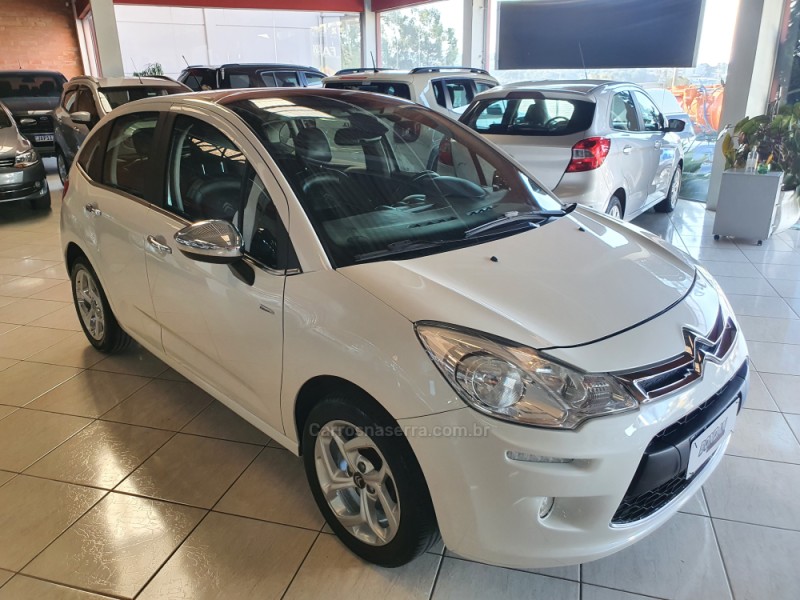 C3 1.6 EXCLUSIVE BVA 16V FLEX 4P AUTOMÁTICO - 2014 - FARROUPILHA