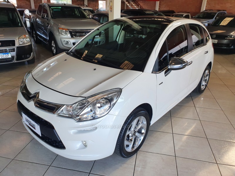 C3 1.6 EXCLUSIVE BVA 16V FLEX 4P AUTOMÁTICO - 2014 - FARROUPILHA