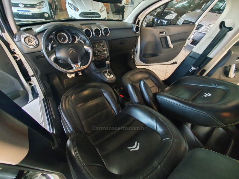C3 1.6 EXCLUSIVE BVA 16V FLEX 4P AUTOMÁTICO - 2014 - FARROUPILHA