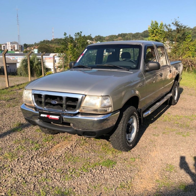 RANGER 2.8 XLT 4X4 CD 8V TURBO INTERCOOLER DIESEL 4P MANUAL - 2003 - PAROBé