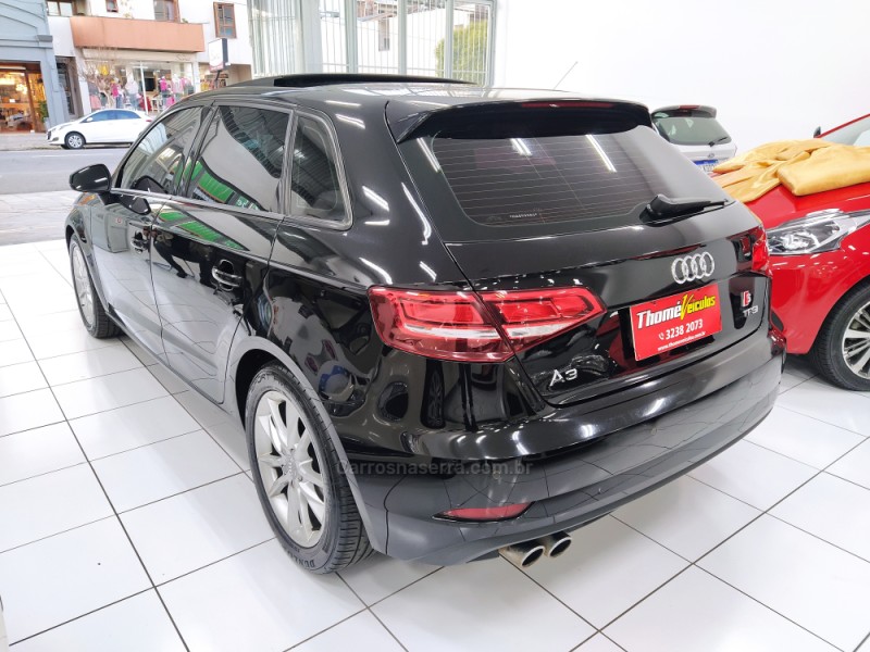 A3 1.4 TFSI SPORTBACK 16V GASOLINA 4P S-TRONIC - 2017 - CAXIAS DO SUL