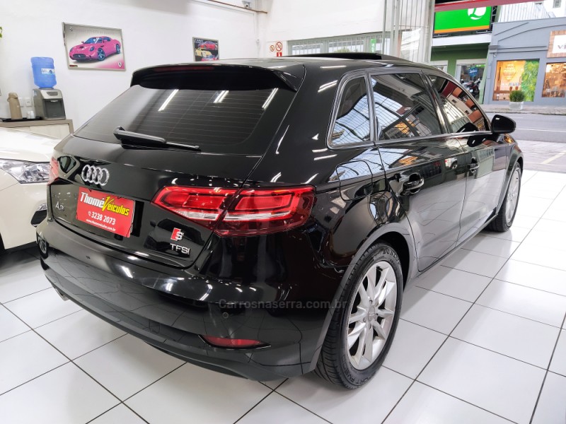 A3 1.4 TFSI SPORTBACK 16V GASOLINA 4P S-TRONIC - 2017 - CAXIAS DO SUL