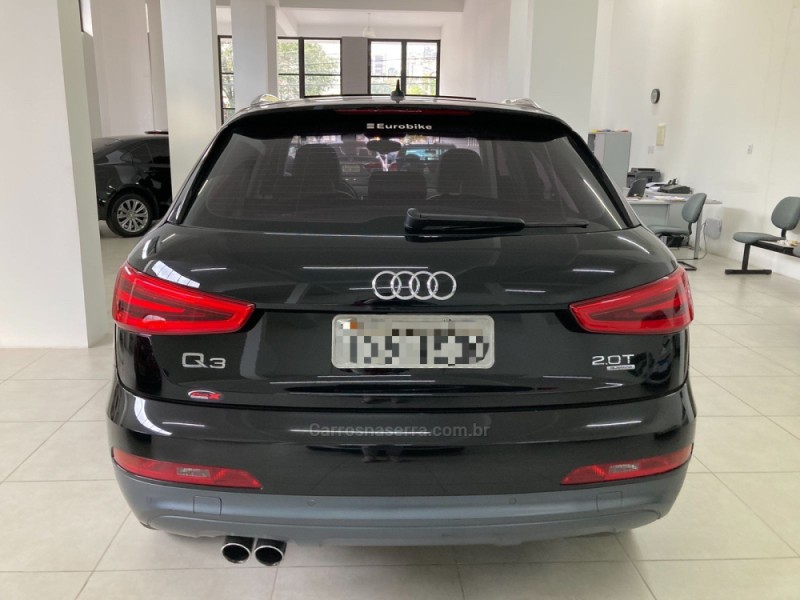 Q3 2.0 TFSI AMBITION QUATTRO 4P GASOLINA S TRONIC - 2013 - CAXIAS DO SUL