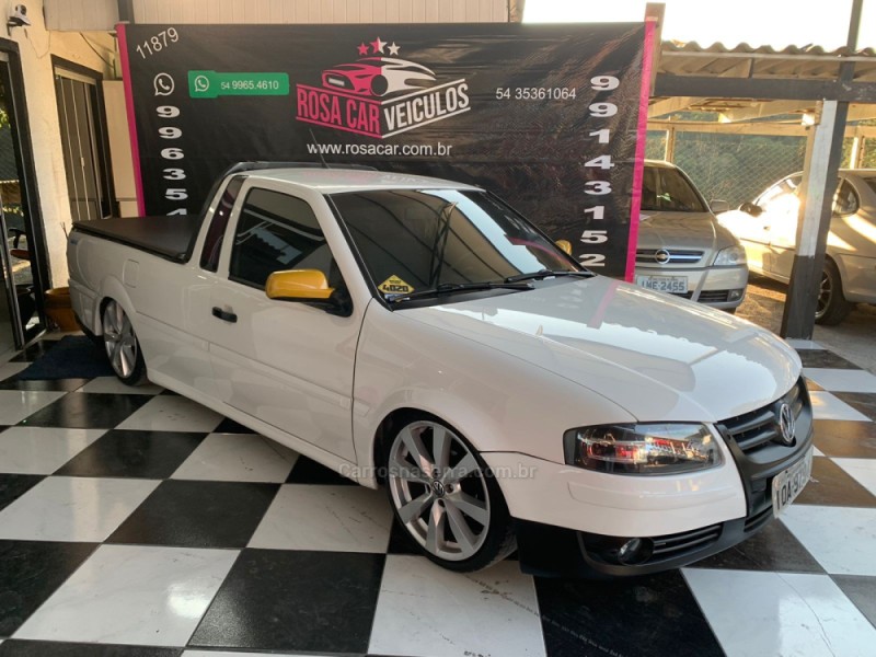 saveiro 1.6 mi super surf cs 8v flex 2p manual g.iv 2008 caxias do sul