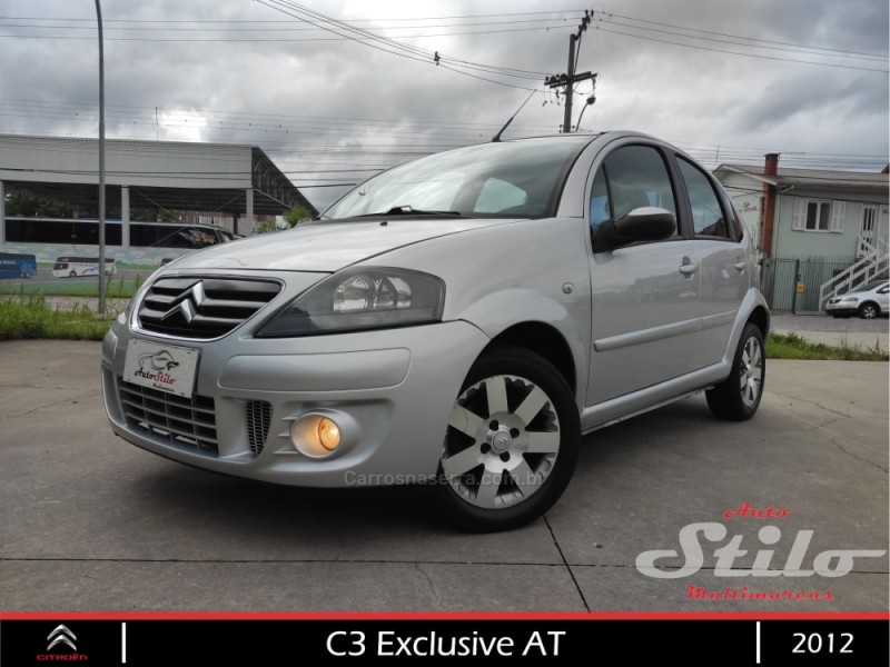 c3 1.6 exclusive 16v flex 4p automatico 2012 bento goncalves