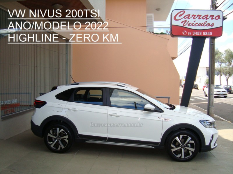 nivus 1.0 tsi highline flex 4p automatico 2022 bento goncalves