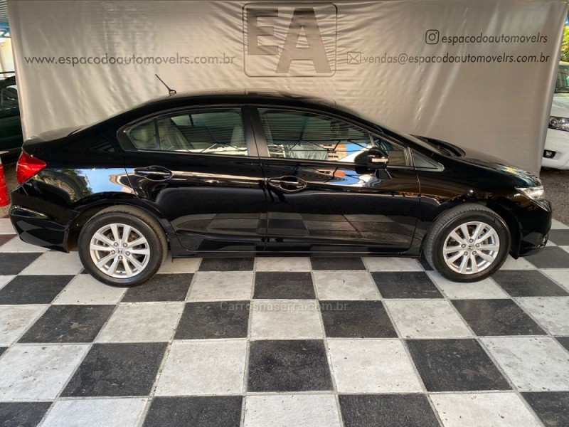 CIVIC 2.0 LXR 16V FLEX 4P AUTOMÁTICO - 2014 - NOVA PRATA