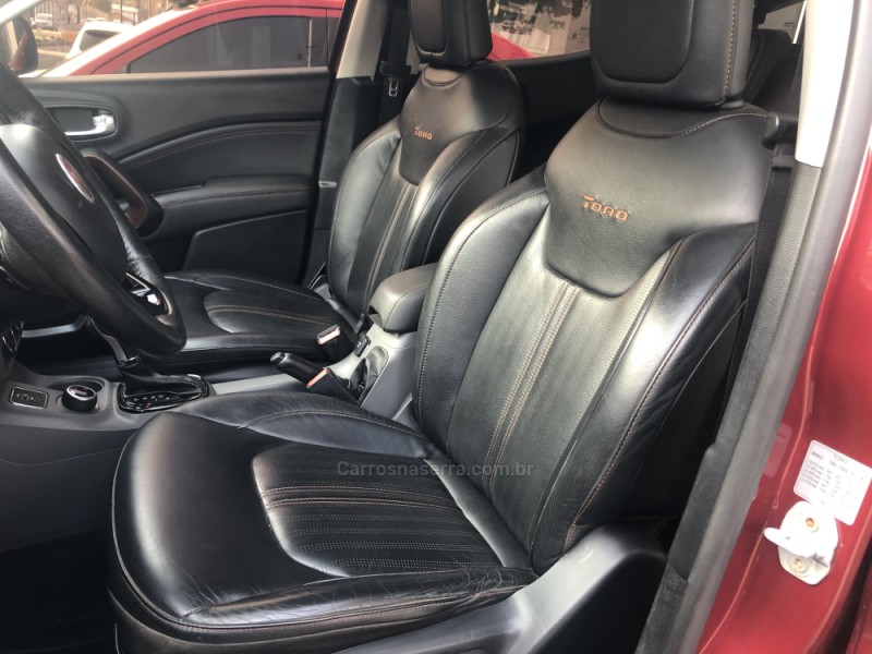 TORO 2.0 16V TURBO DIESEL VOLCANO 4WD AUTOMÁTICO - 2018 - VALE REAL
