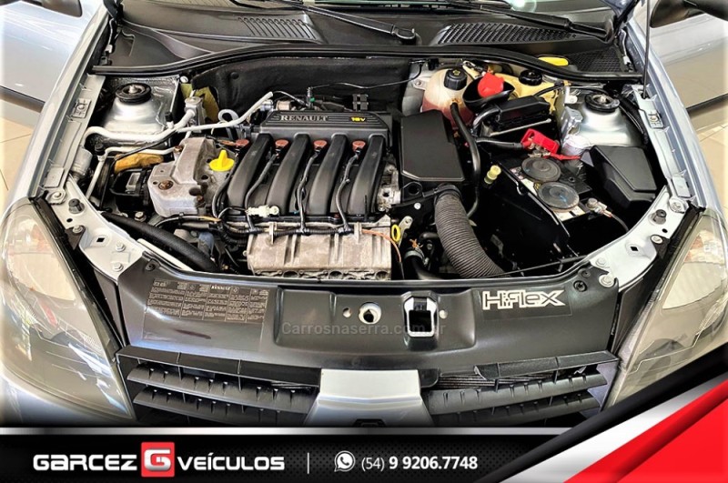 CLIO 1.6 EXPRESSION 16V FLEX 4P MANUAL - 2008 - BENTO GONçALVES