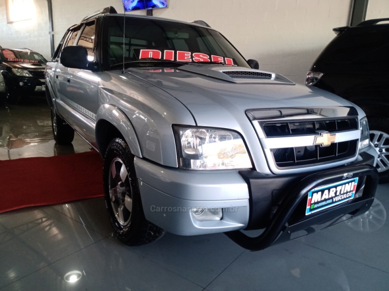 S10 2.8 EXECUTIVE 4X4 CD 12V TURBO ELECTRONIC INTERCOOLER DIESEL 4P MANUAL - 2011 - CAXIAS DO SUL