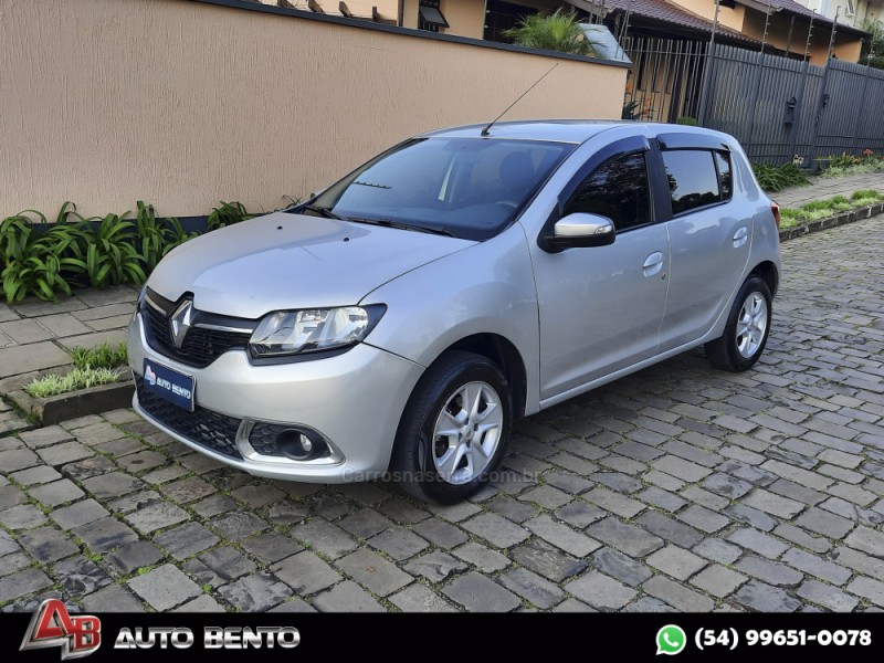 sandero 1.6 dynamique 8v flex 4p manual 2015 bento goncalves