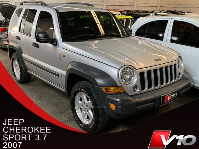 CHEROKEE 3.7 SPORT 4X4 V6 12V GASOLINA 4P AUTOMÁTICO - 2007 - CAXIAS DO SUL