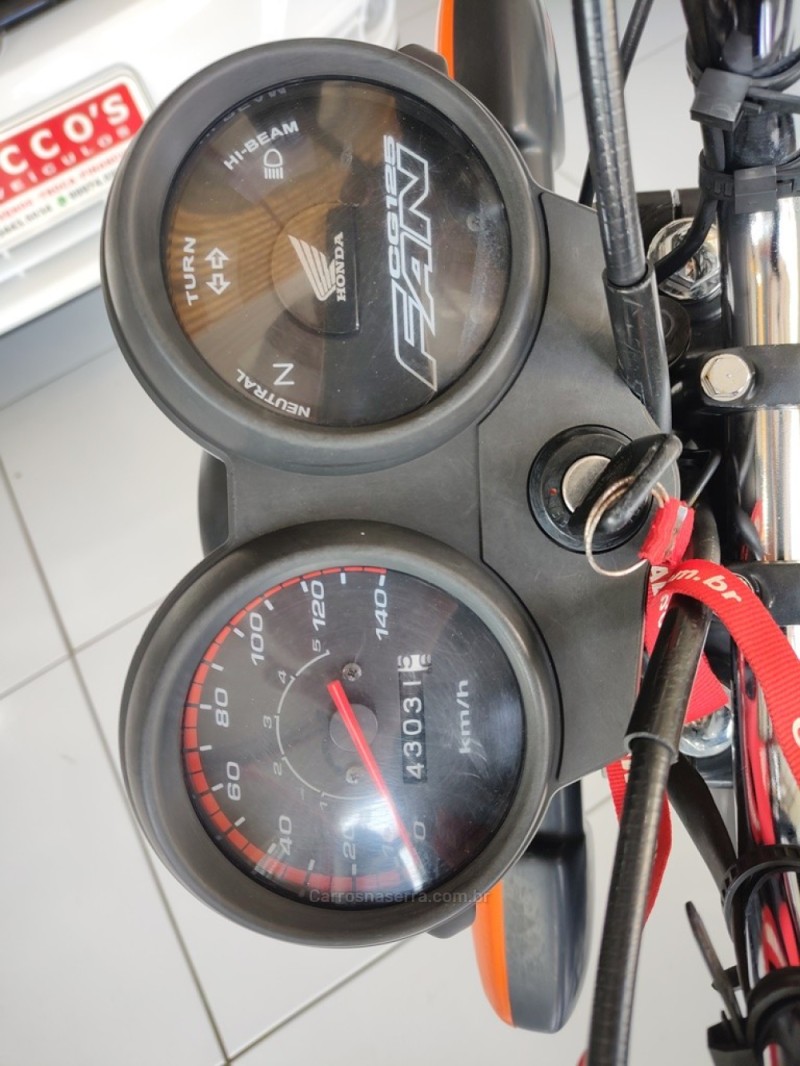 CG 125 FAN - 2008 - GUAPORé