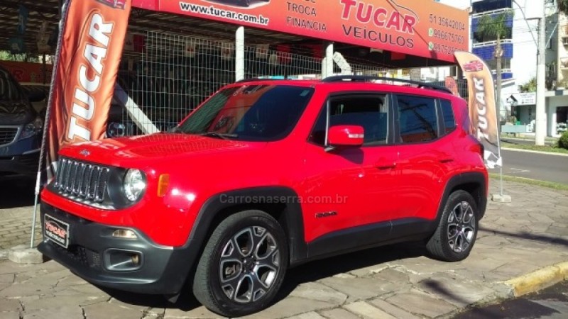 renegade 1.8 16v flex longitude 4p automatico 2016 dois irmaos
