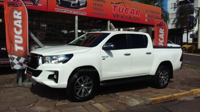 hilux 2.7 srv 4x2 cd 16v flex 4p automatico 2020 dois irmaos