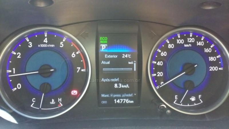HILUX 2.7 SRV 4X2 CD 16V FLEX 4P AUTOMÁTICO - 2020 - DOIS IRMãOS