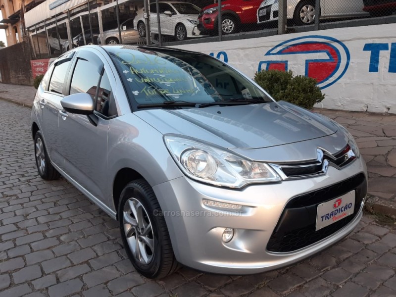 C3 1.6 TENDANCE 16V FLEX 4P AUTOMÁTICO - 2016 - CAXIAS DO SUL