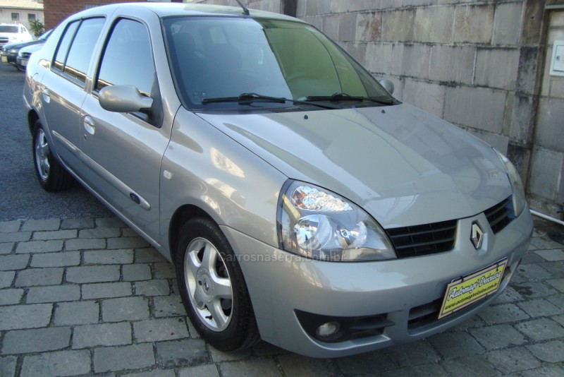 CLIO 1.0 PRIVILÉGE SEDAN 16V GASOLINA 4P MANUAL - 2008 - CAXIAS DO SUL