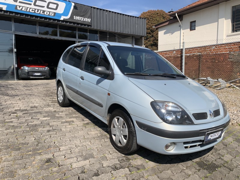 scenic 1.6 rt 16v gasolina 4p manual 2003 bento goncalves