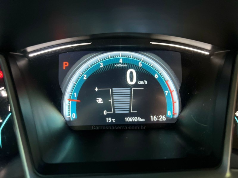CIVIC 1.5 16V TURBO GASOLINA TOURING 4P CVT - 2017 - LAJEADO