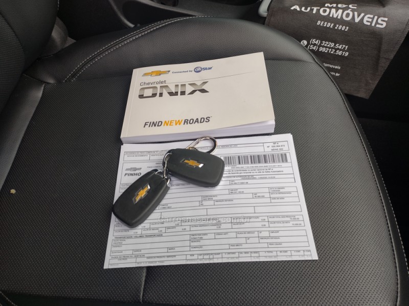 ONIX 1.0 PREMIER 12V TURBO FLEX 4P AUTOMÁTICO - 2020 - CAXIAS DO SUL