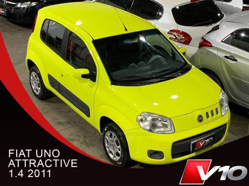 uno 1.4 evo attractive 8v flex 4p manual 2011 caxias do sul