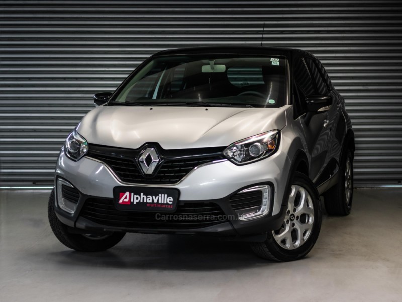 captur 1.6 life 16v flex 4p automatico 2018 caxias do sul