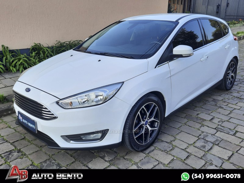focus 2.0 titanium hatch 16v flex 4p automatico 2016 bento goncalves