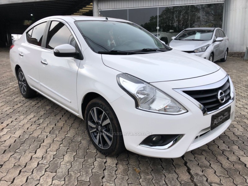 versa 1.6 16v flex unique 4p xtronic 2018 dois irmaos